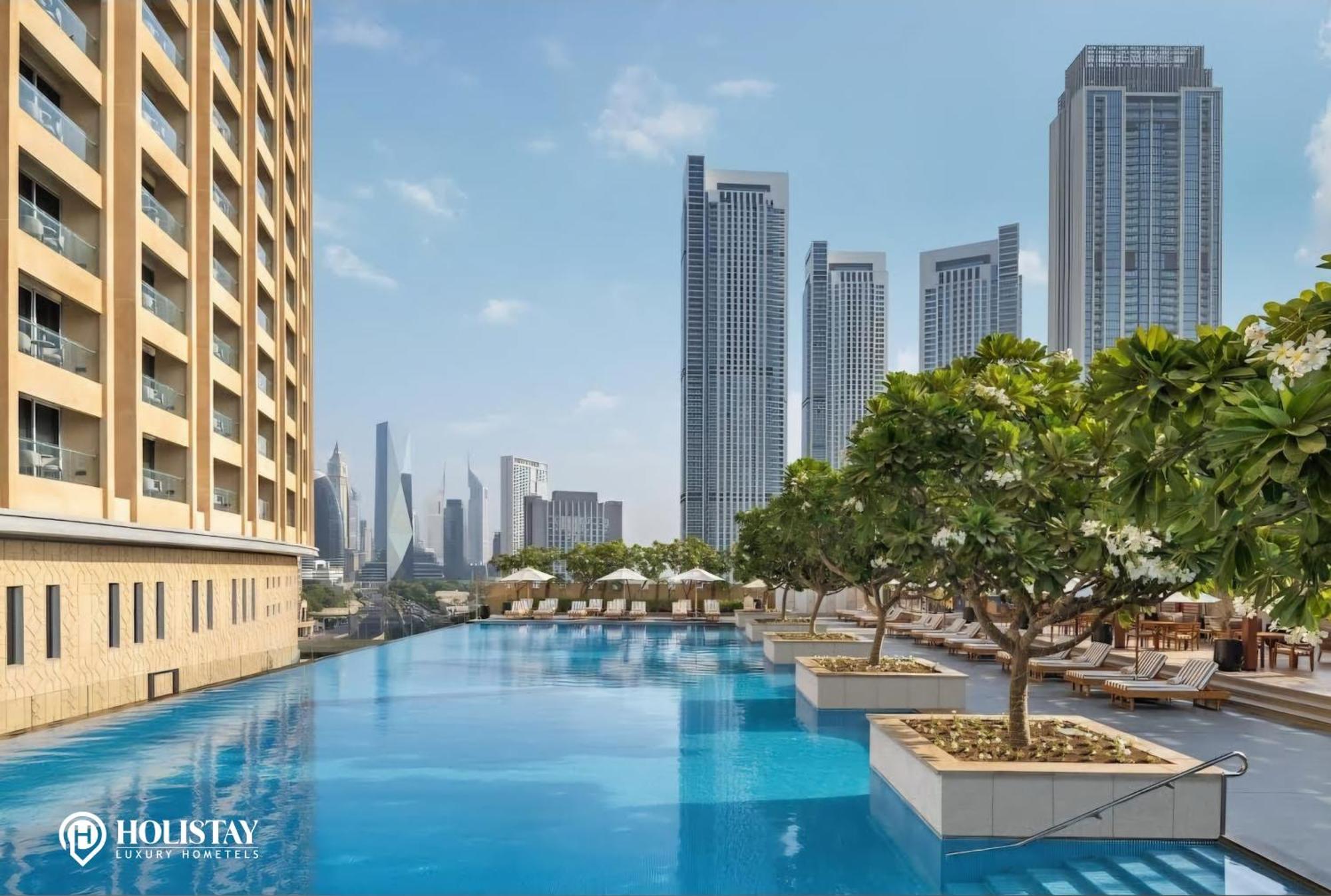 Holistay Luxury Homes - Burj Khalifa View - Direct Access Dubai Mall Exterior foto