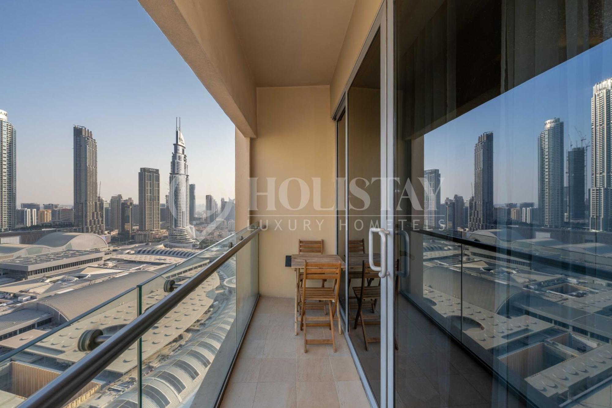 Holistay Luxury Homes - Burj Khalifa View - Direct Access Dubai Mall Exterior foto